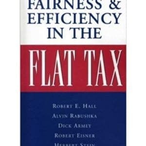 Fairness and efficiency in the flat tax