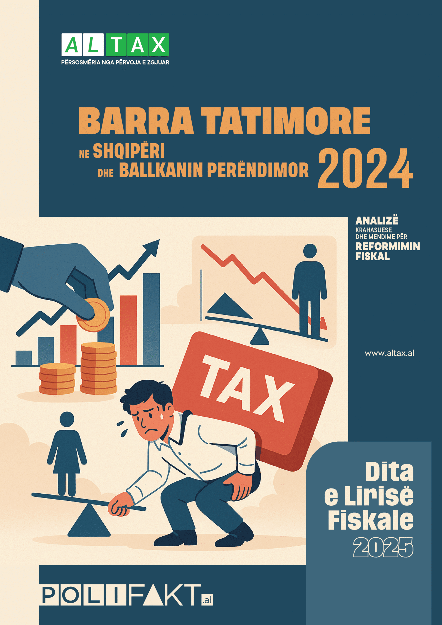 Barra Tatimore në Shqipëri dhe Ballkanin Perëndimor 2024 - Dita e Lirisë Fiskale 2025_cover