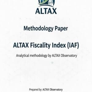 Methodology - ALTAX Fiscality Index