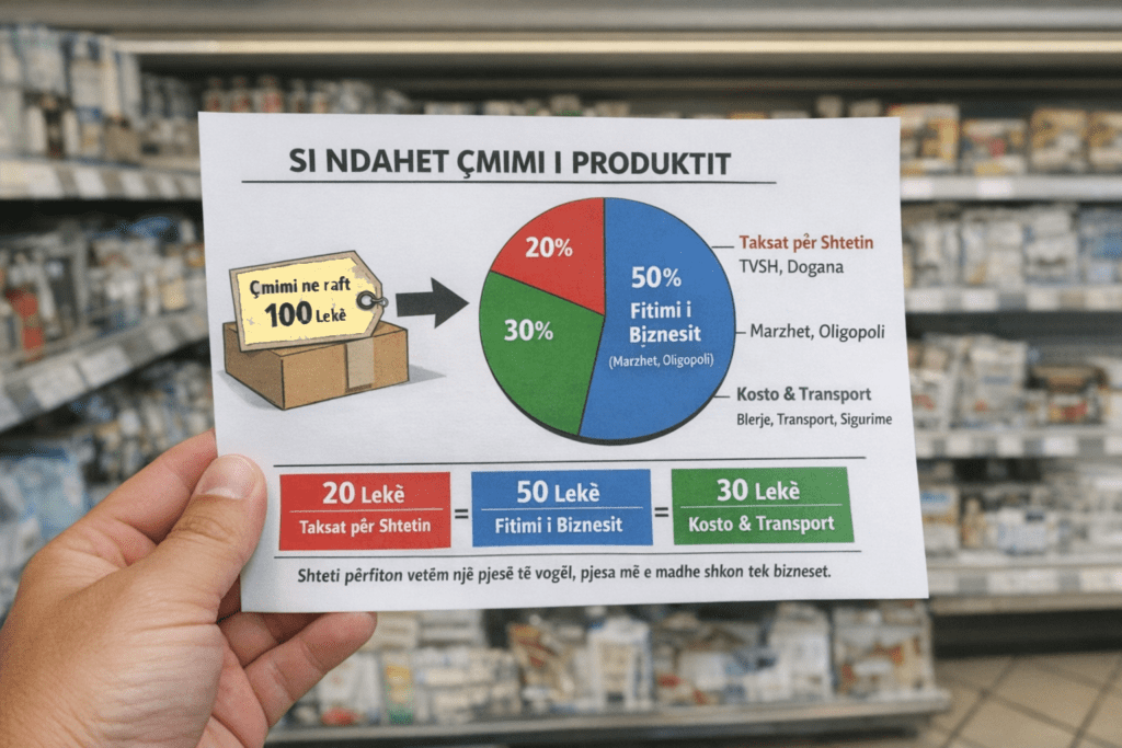 Si ndahet çmimi i produktit? - ALTAX